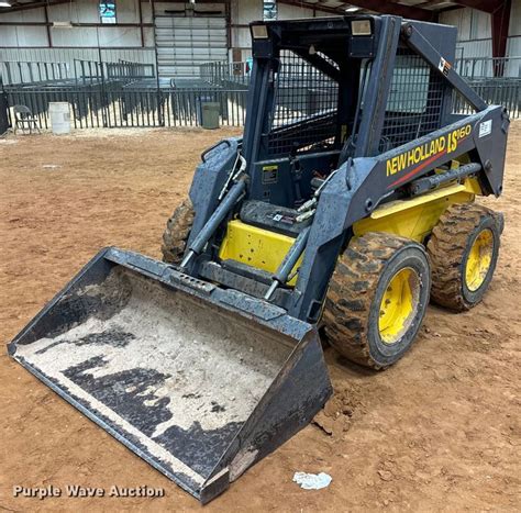 2000 new holland ls160 skid steer loader|new holland ls160 for sale.